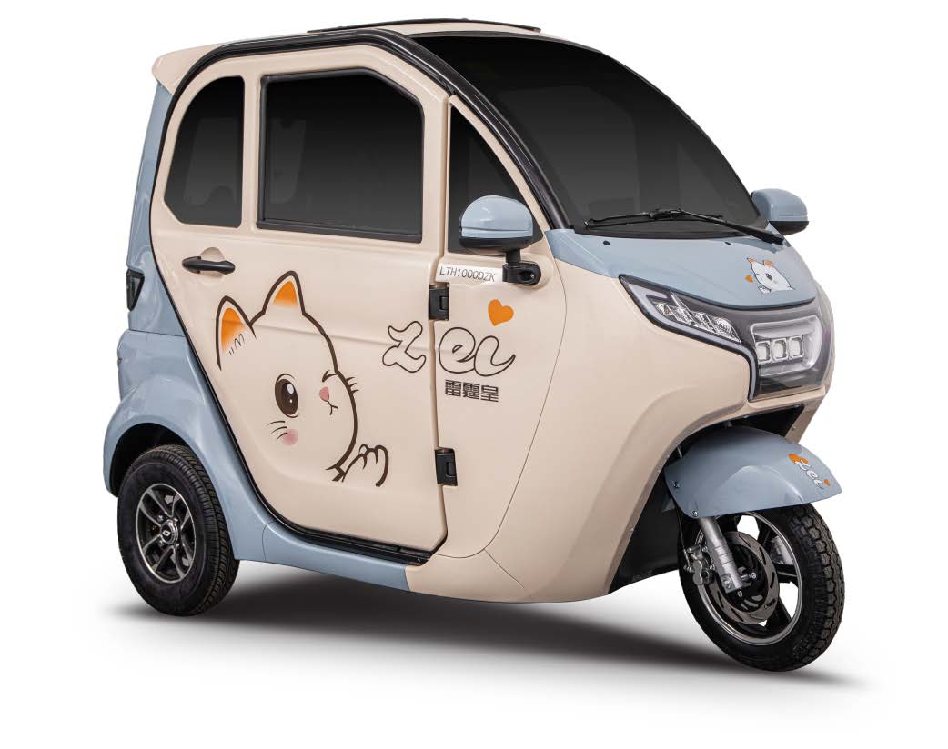 EEC Q6 Enclosed Electric Passenger Three-Wheeler